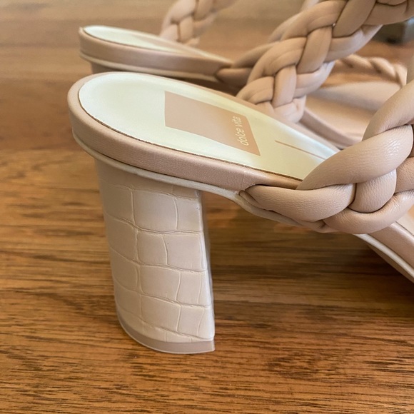 Dolce Vita Cream Stella Paily Heels - Picture 3 of 5